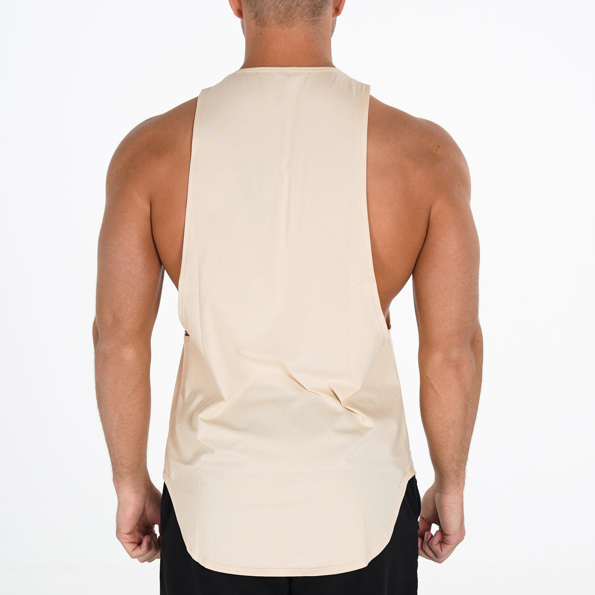 Beige Pulse Edge Tank