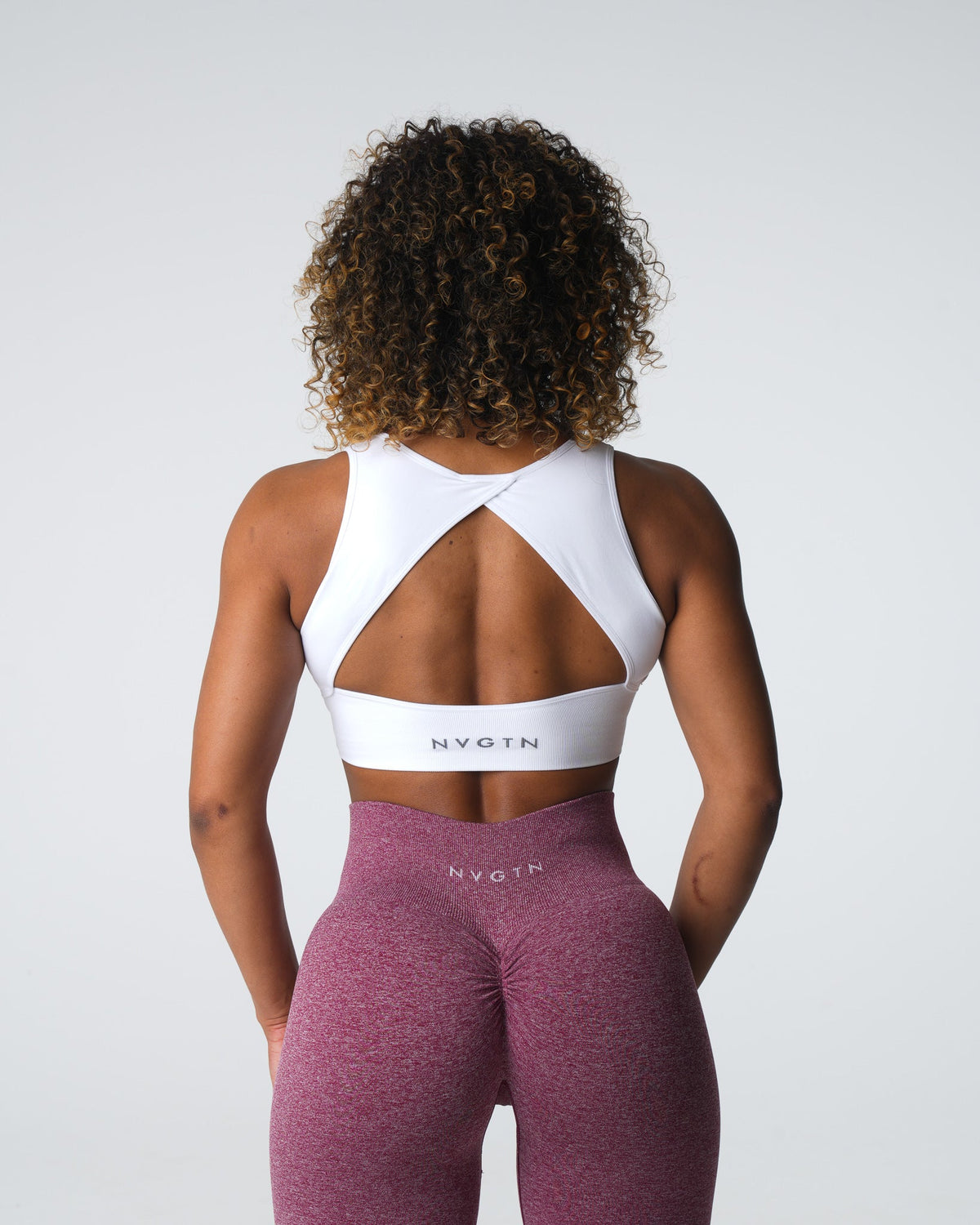 White Empower Seamless Bra