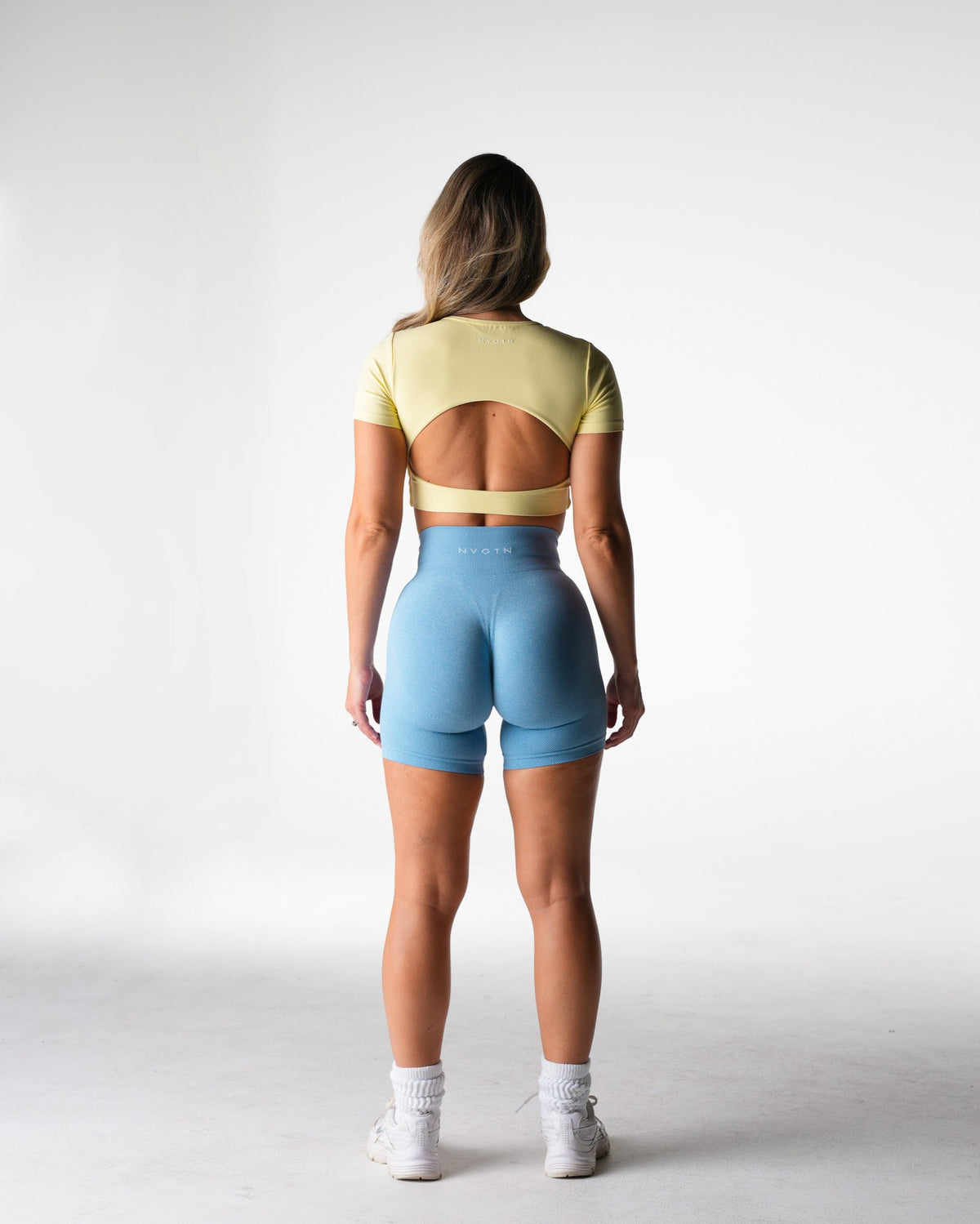 Butter Yellow Solace Open Back Tee