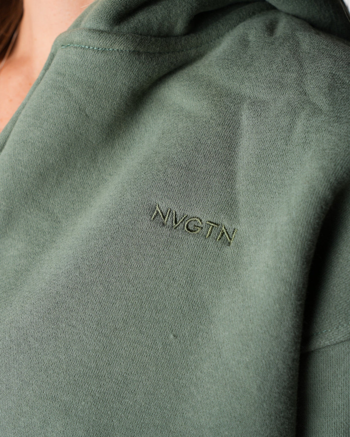Frosted Olive Everyday Zip Up