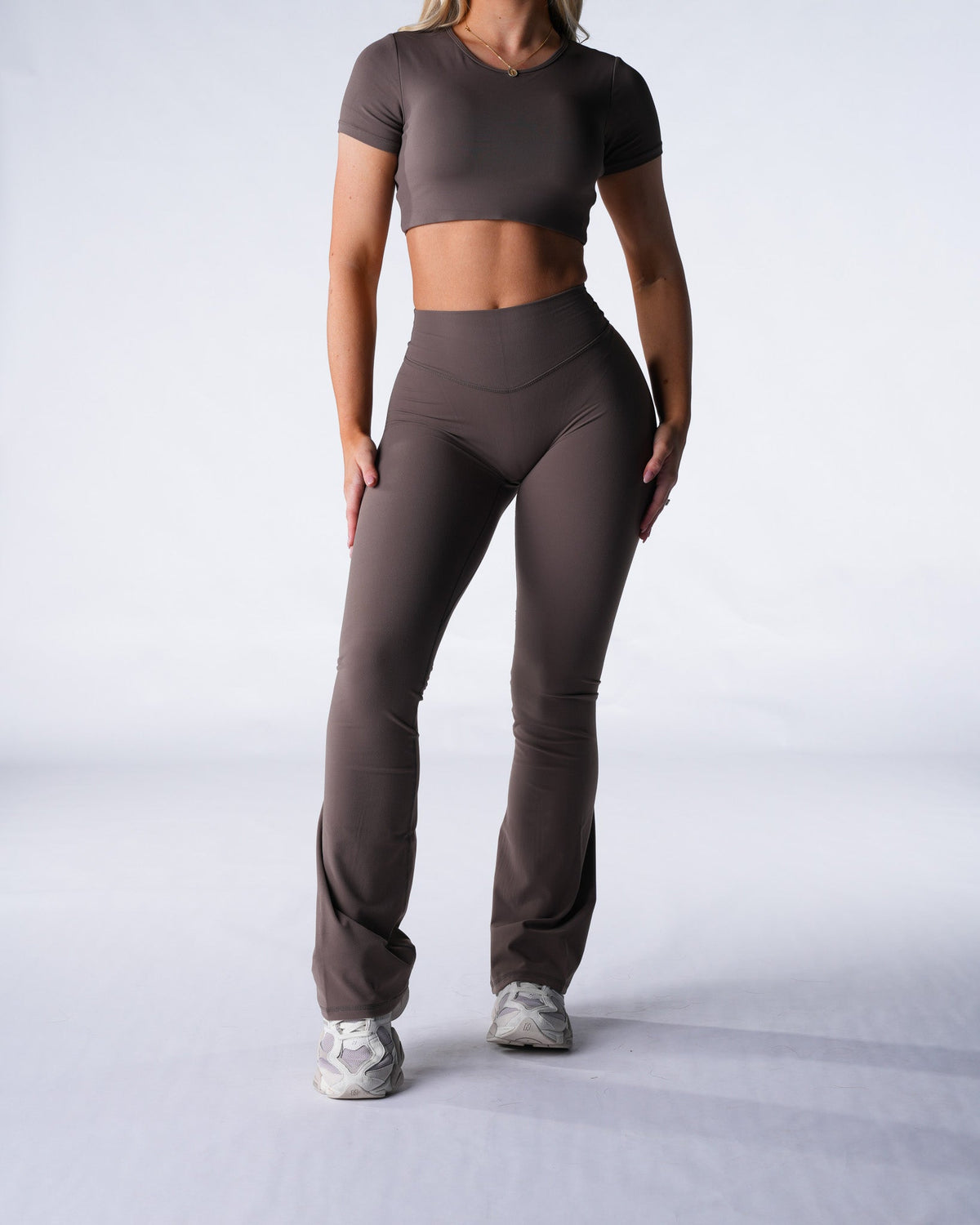 Dark Roast Aera Flare Pants