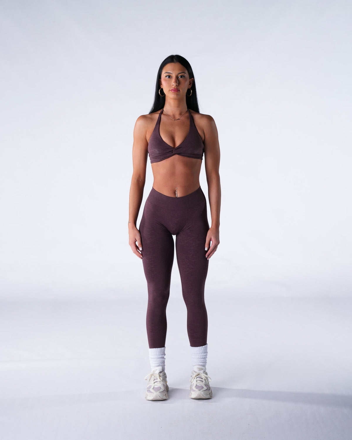 Velvet Port Breakthrough Stunner Seamless Halter Bra