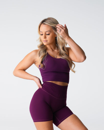 Plum Matrix Bra Top
