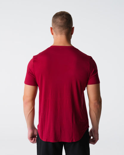 Crimson Tech Fitted Tee