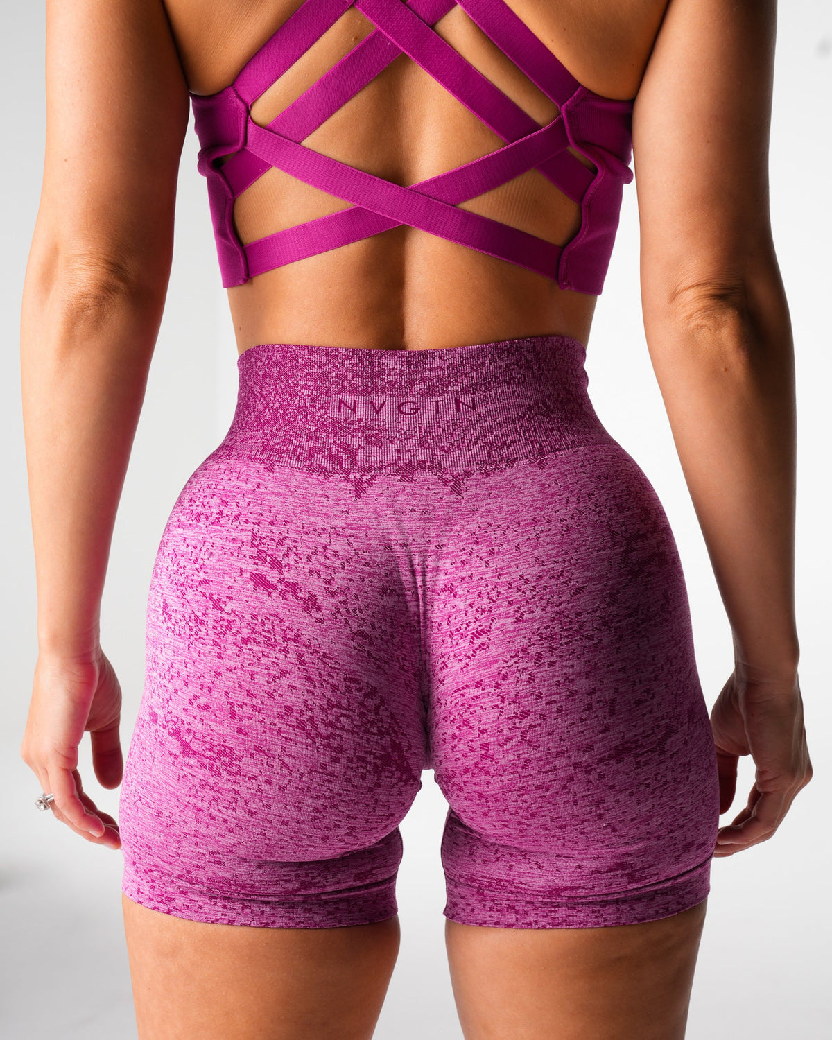 Sugarplum Digital Seamless Shorts