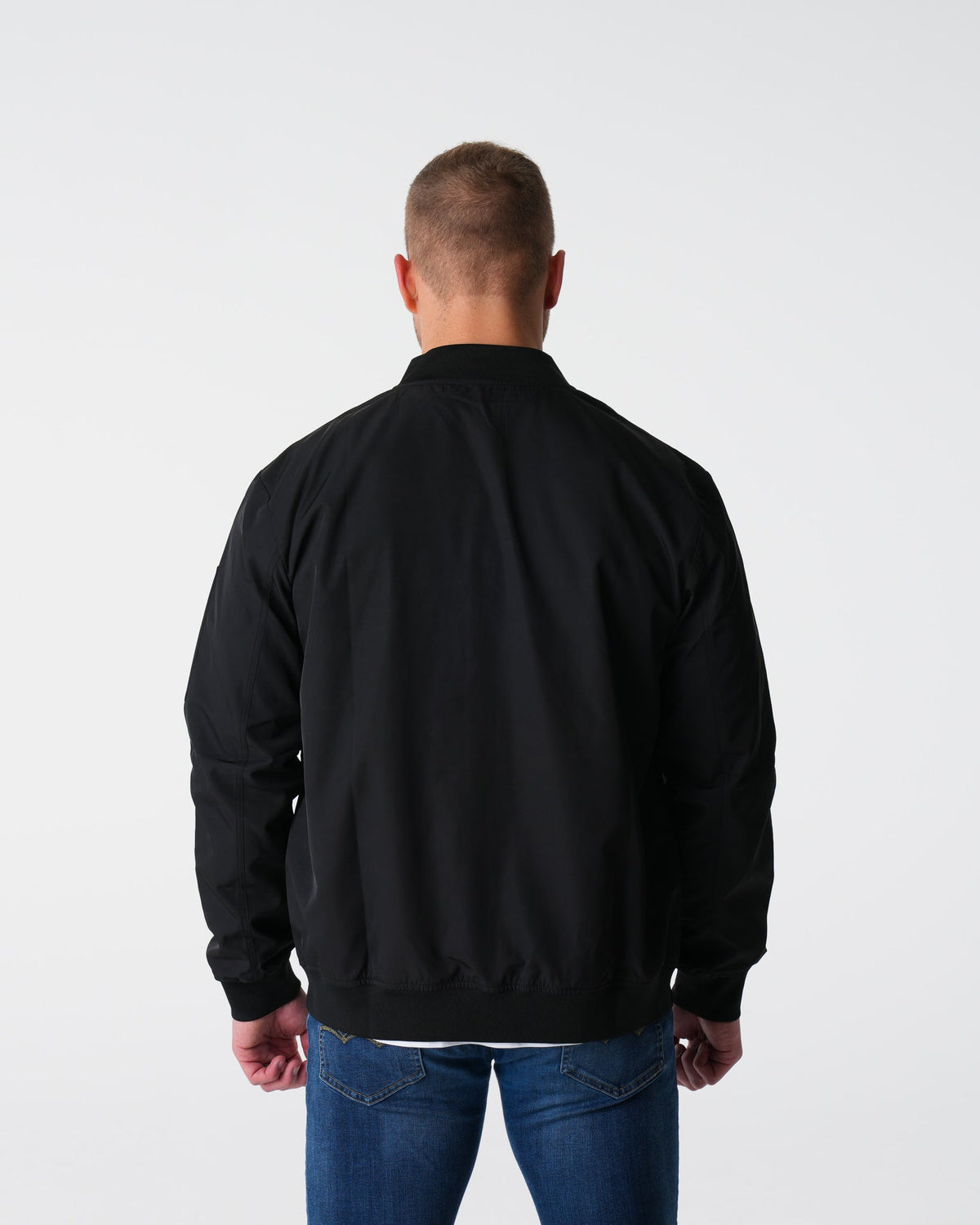 Black Bomber Jacket