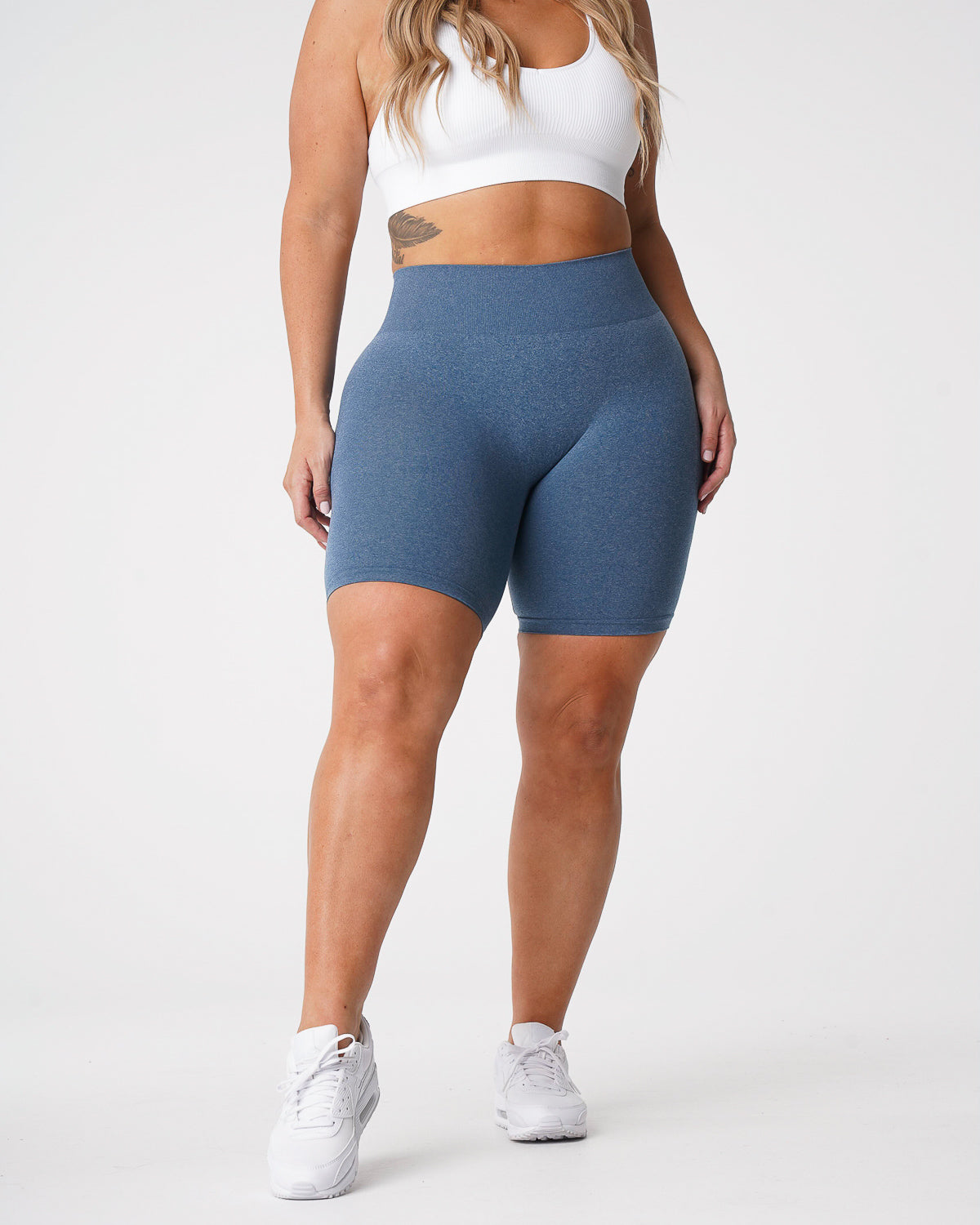 Slate Blue Pro Seamless Shorts