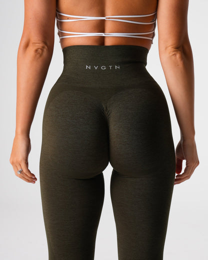 Olive Contour 2.0 Seamless Leggings