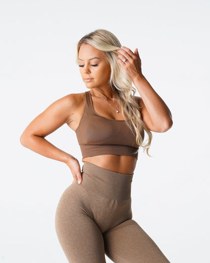Mocha Ignite Seamless Bra