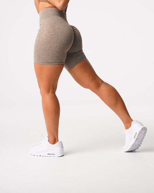 Mocha Scrunch Seamless Shorts