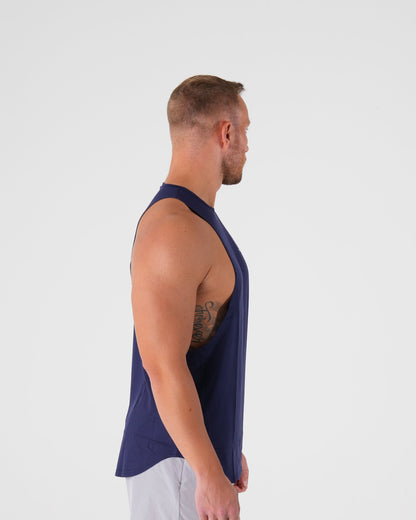 Navy Tech Edge Tank
