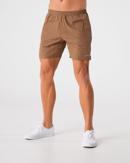 Mocha Flex Shorts