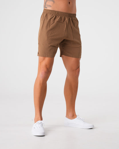 Mocha Flex Shorts