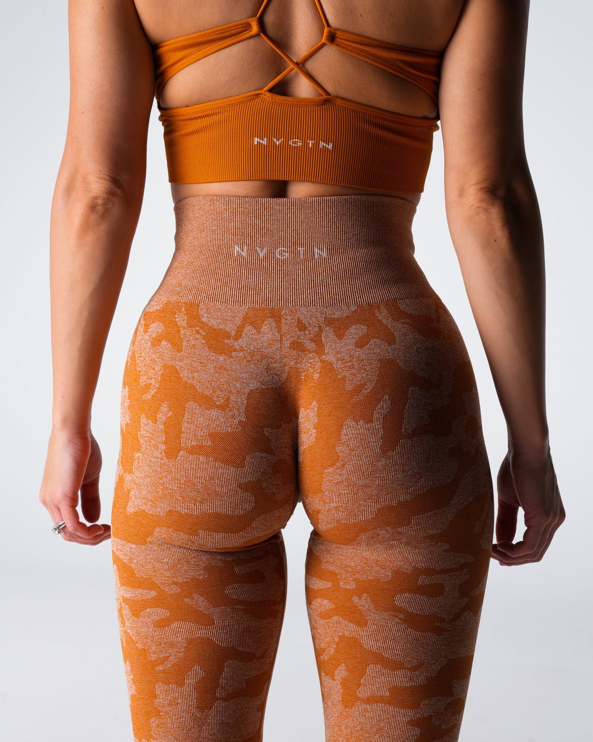 Terracotta Camo Seamless Leggings