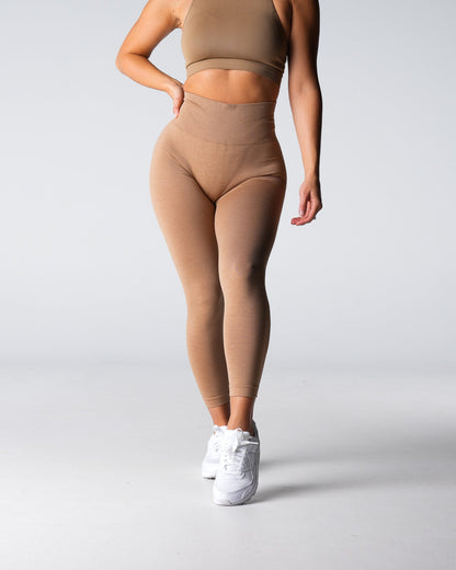 Beige Shape Seamless Leggings