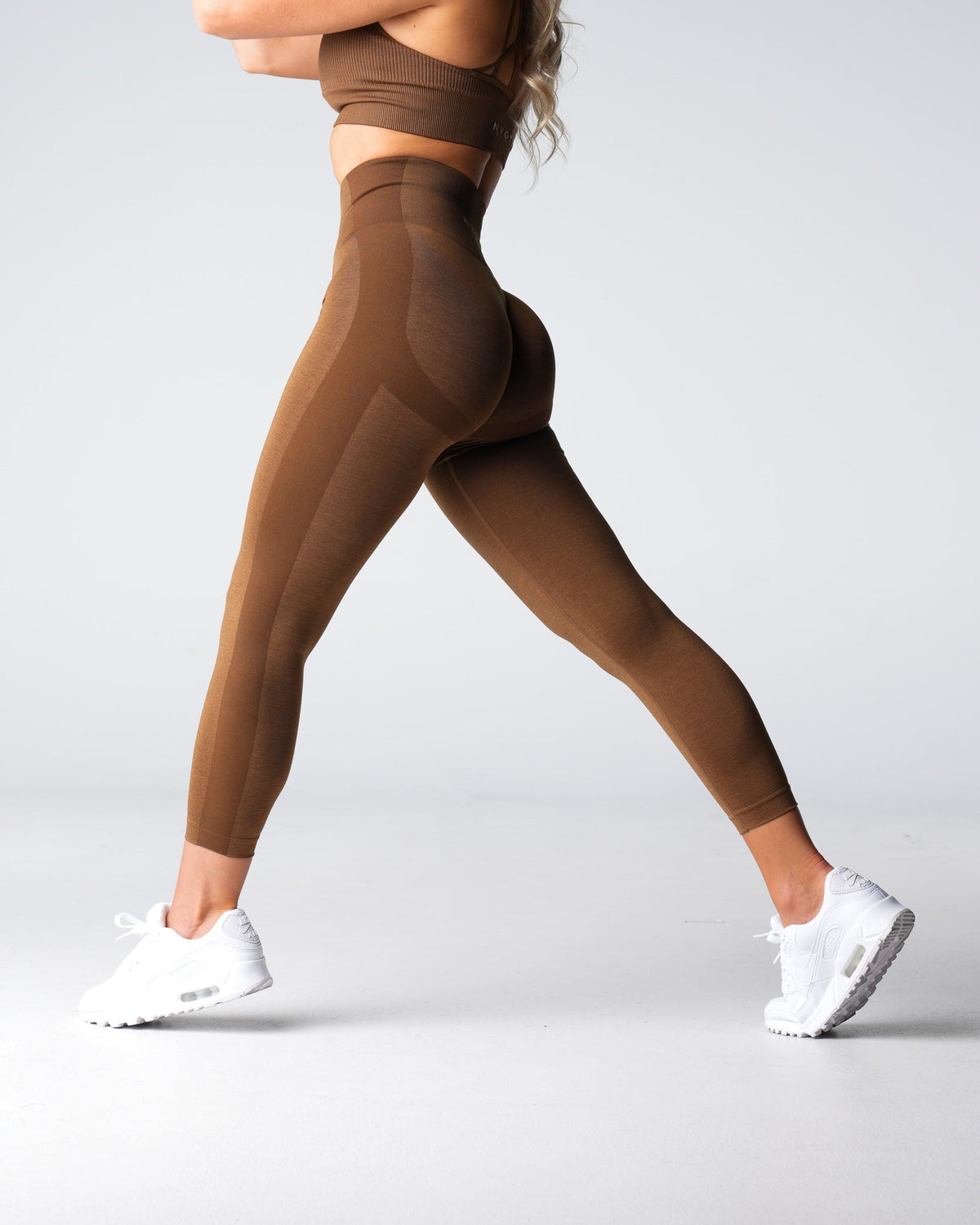 Mocha Performance Seamless Leggings