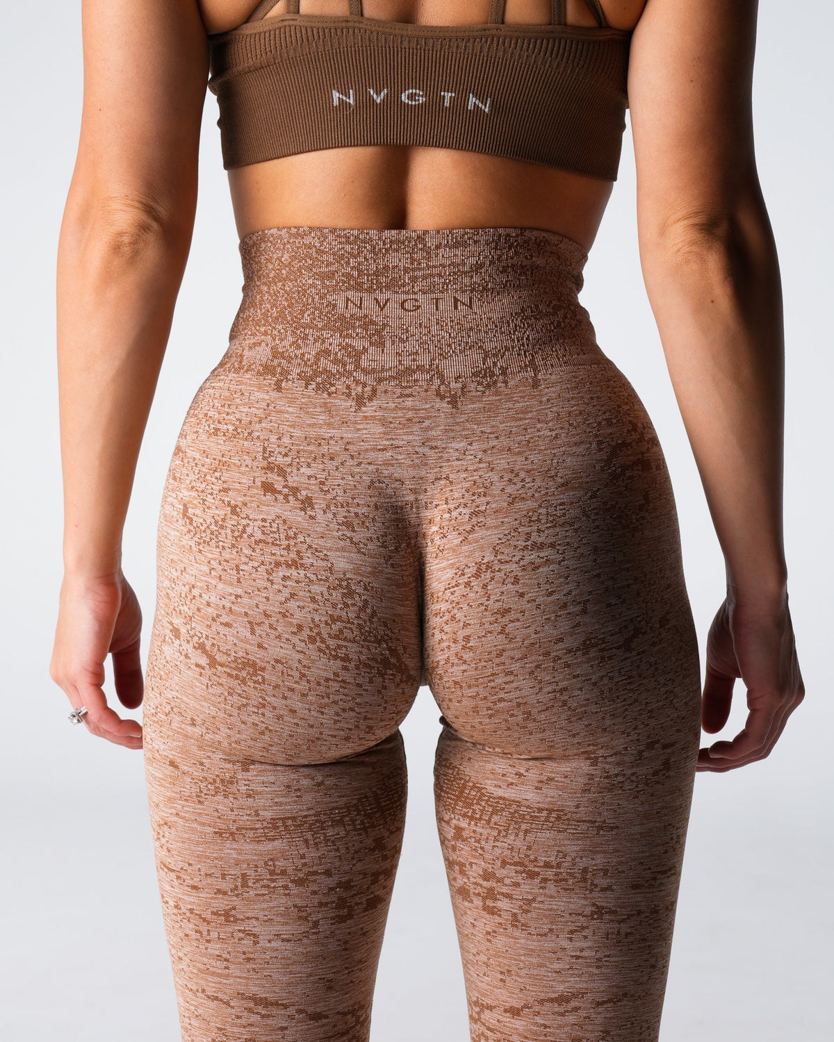Sand Digital Seamless Leggings