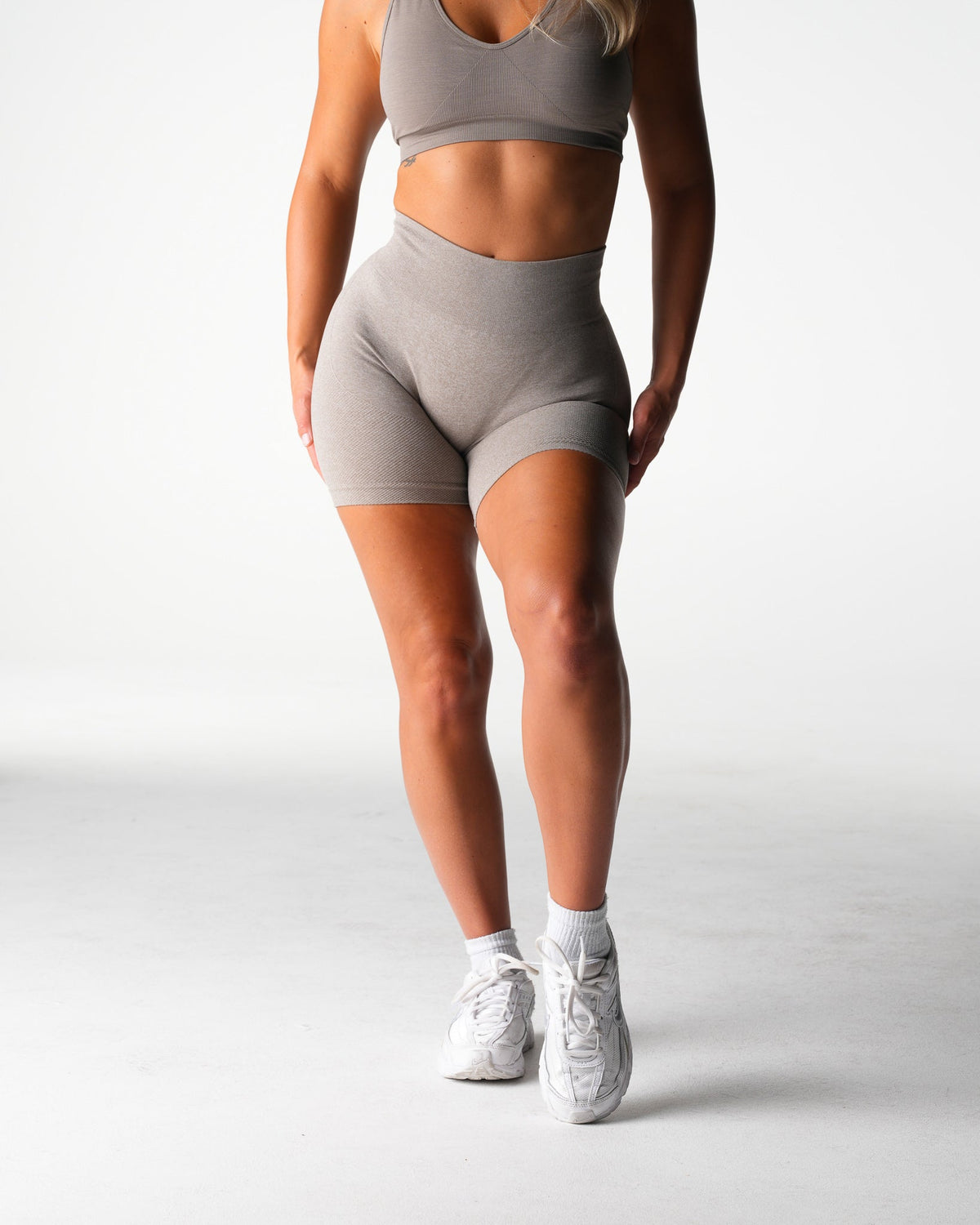 Taupe Lift Seamless Shorts