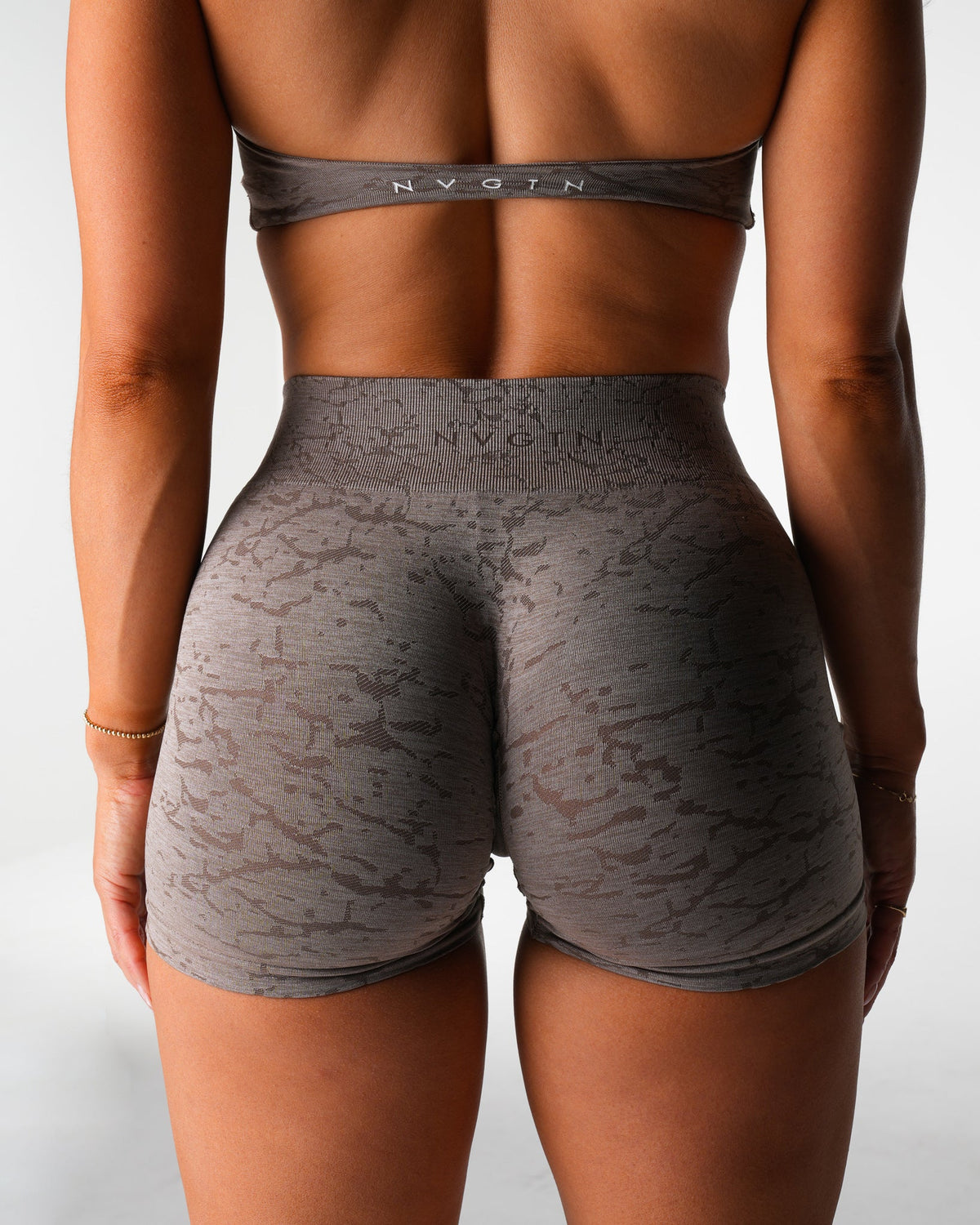 Taupe Breakthrough Seamless Shorts