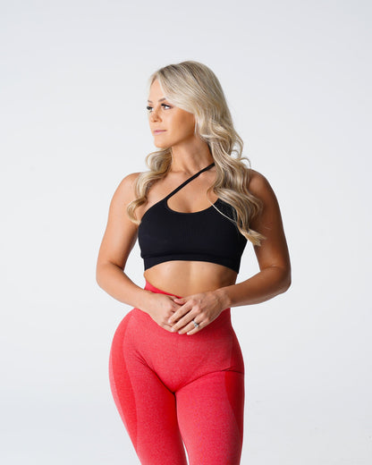 Black Streamline Seamless Bra