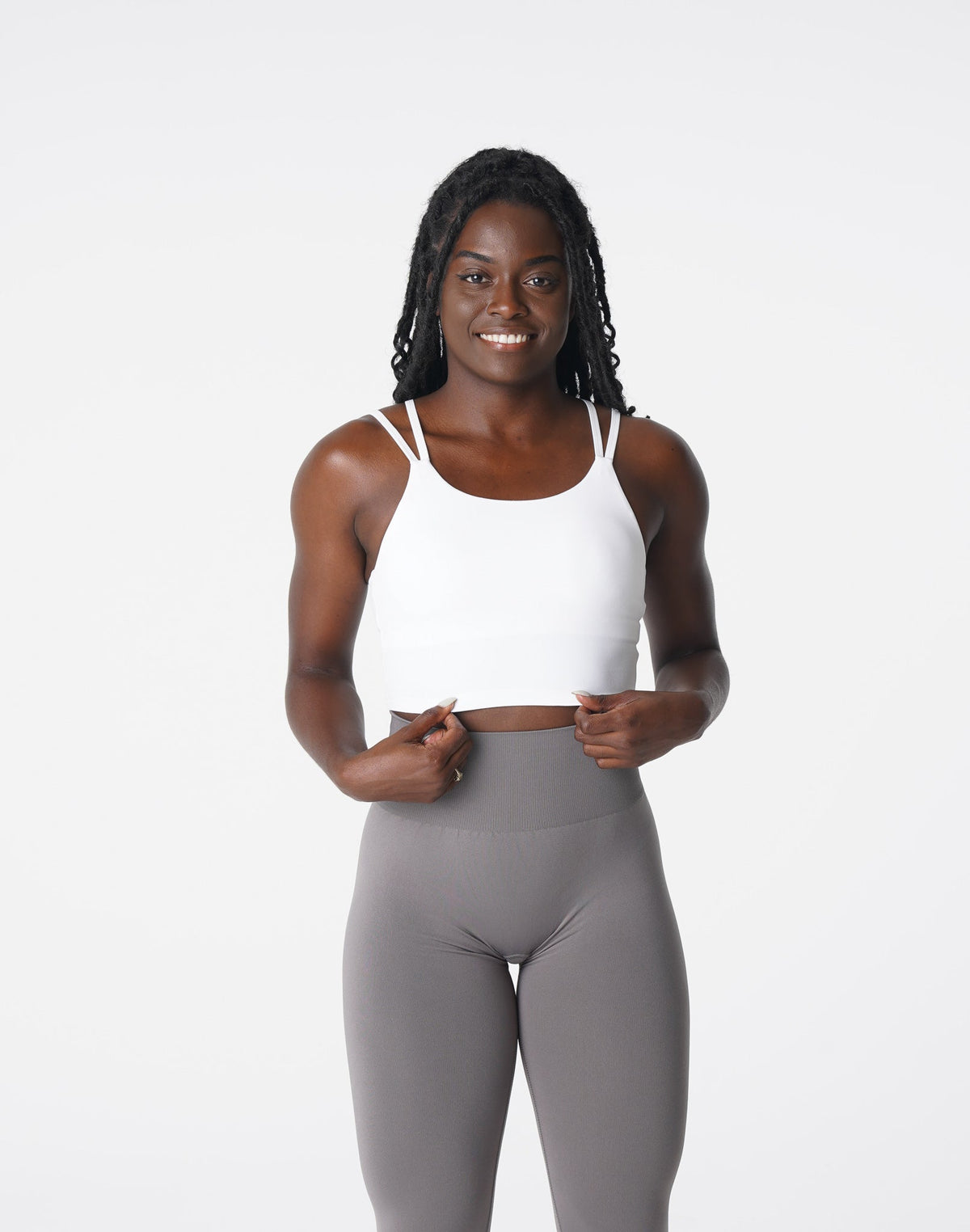 White Poise Bra Top
