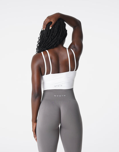White Poise Bra Top