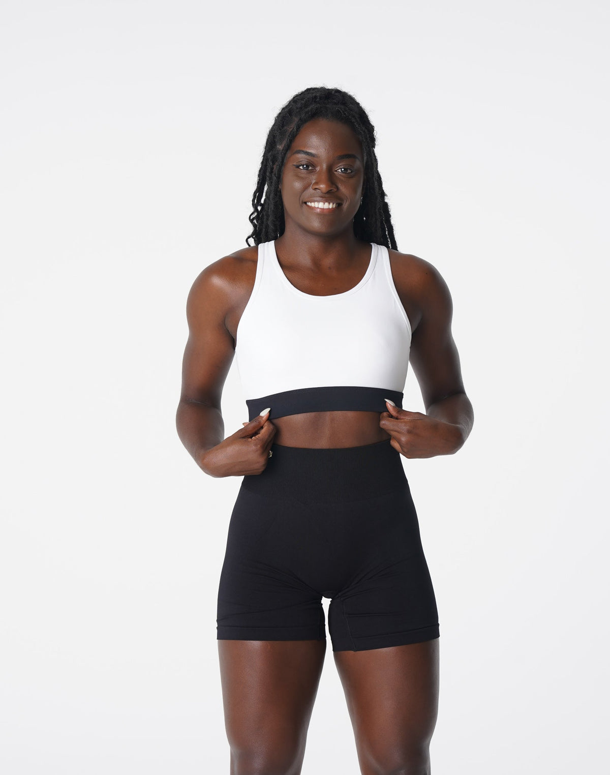 White Agility Bra