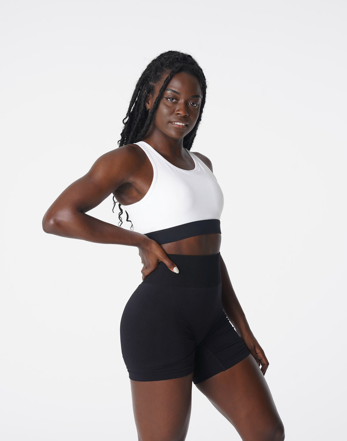 White Agility Bra