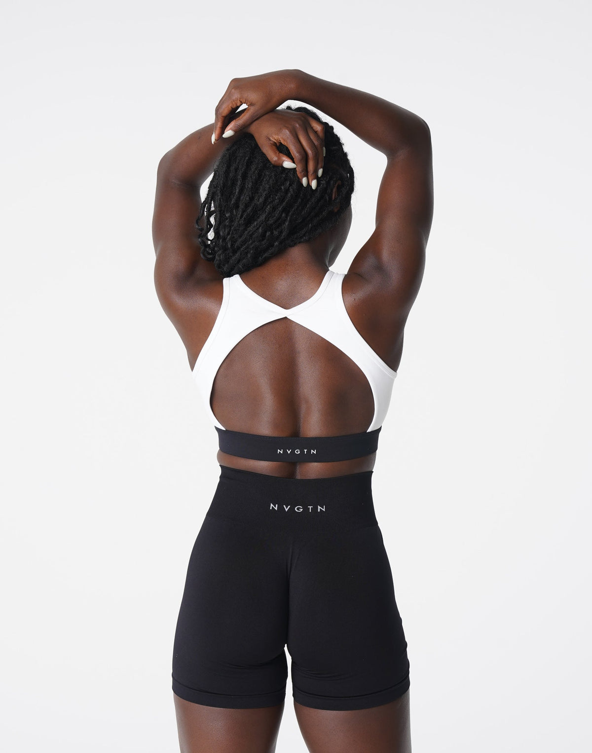 White Agility Bra