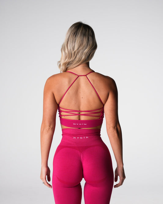 Winterberry Cascade Seamless Bra