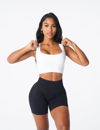 White Eclipse Seamless Bra