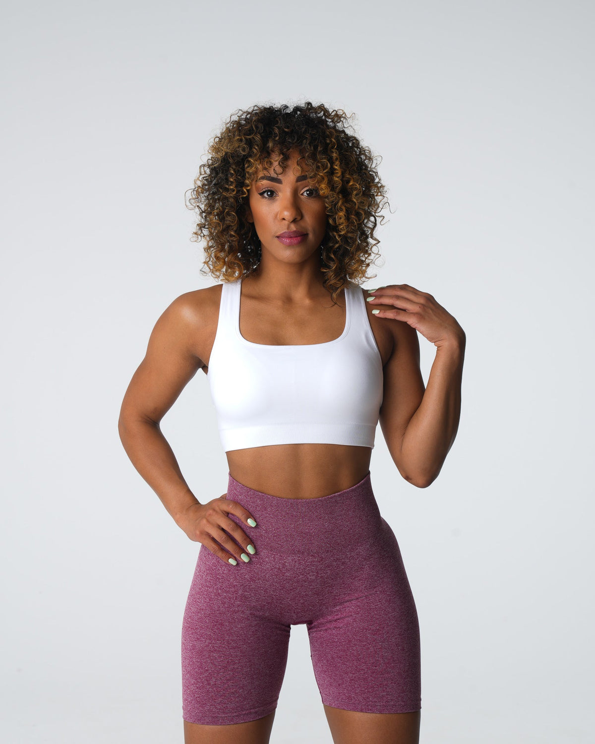 White Empower Seamless Bra