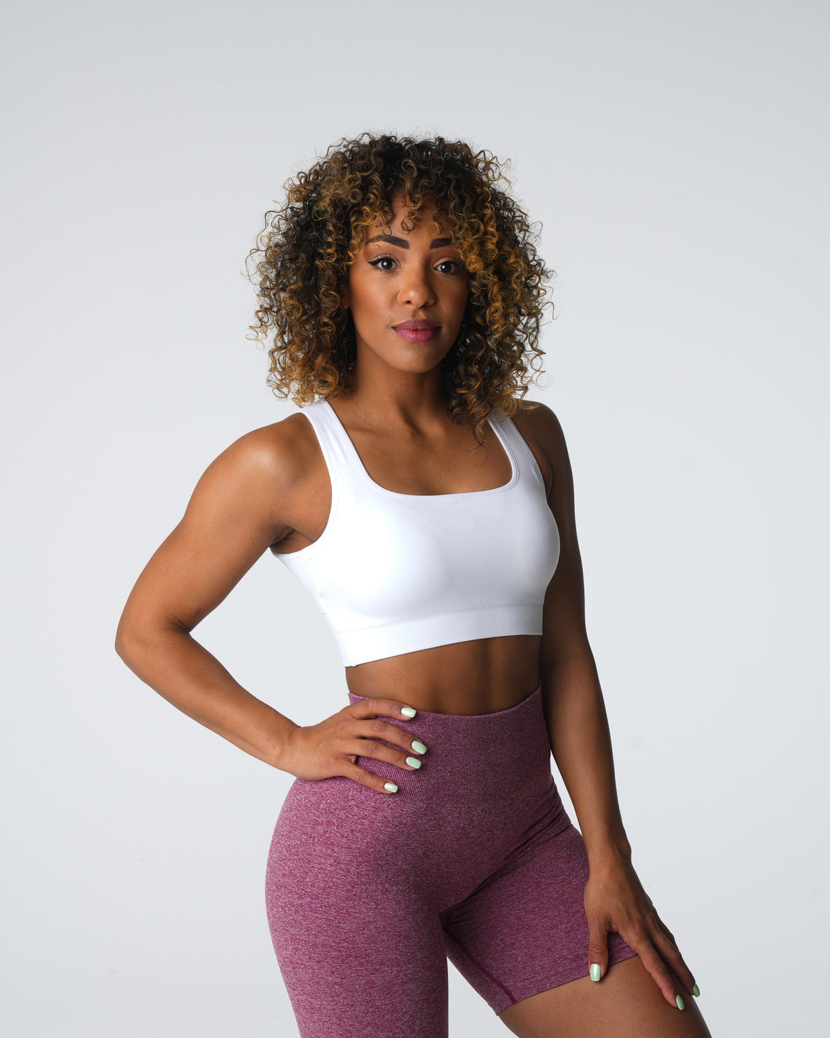 White Empower Seamless Bra