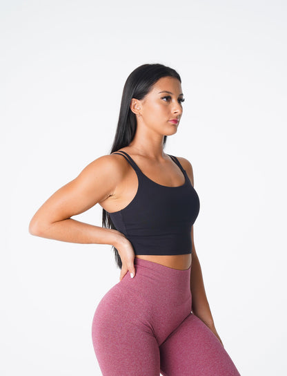 Black Poise Bra Top