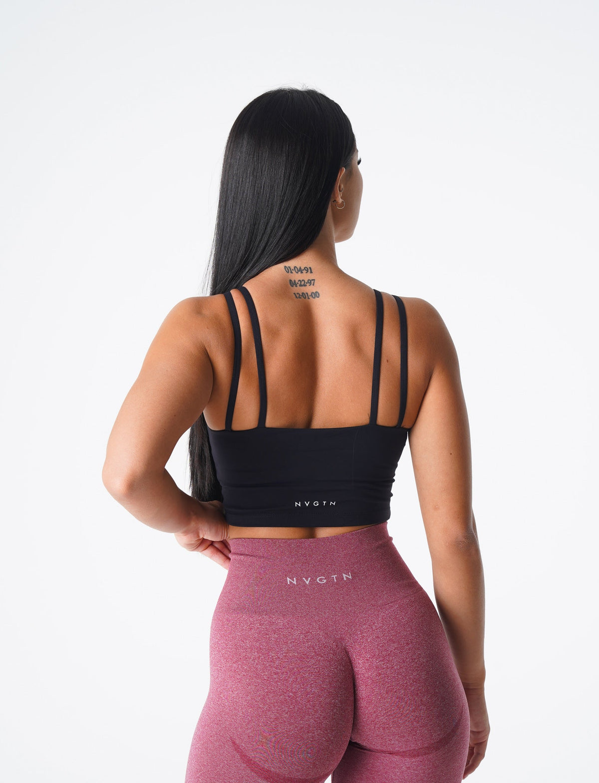 Black Poise Bra Top