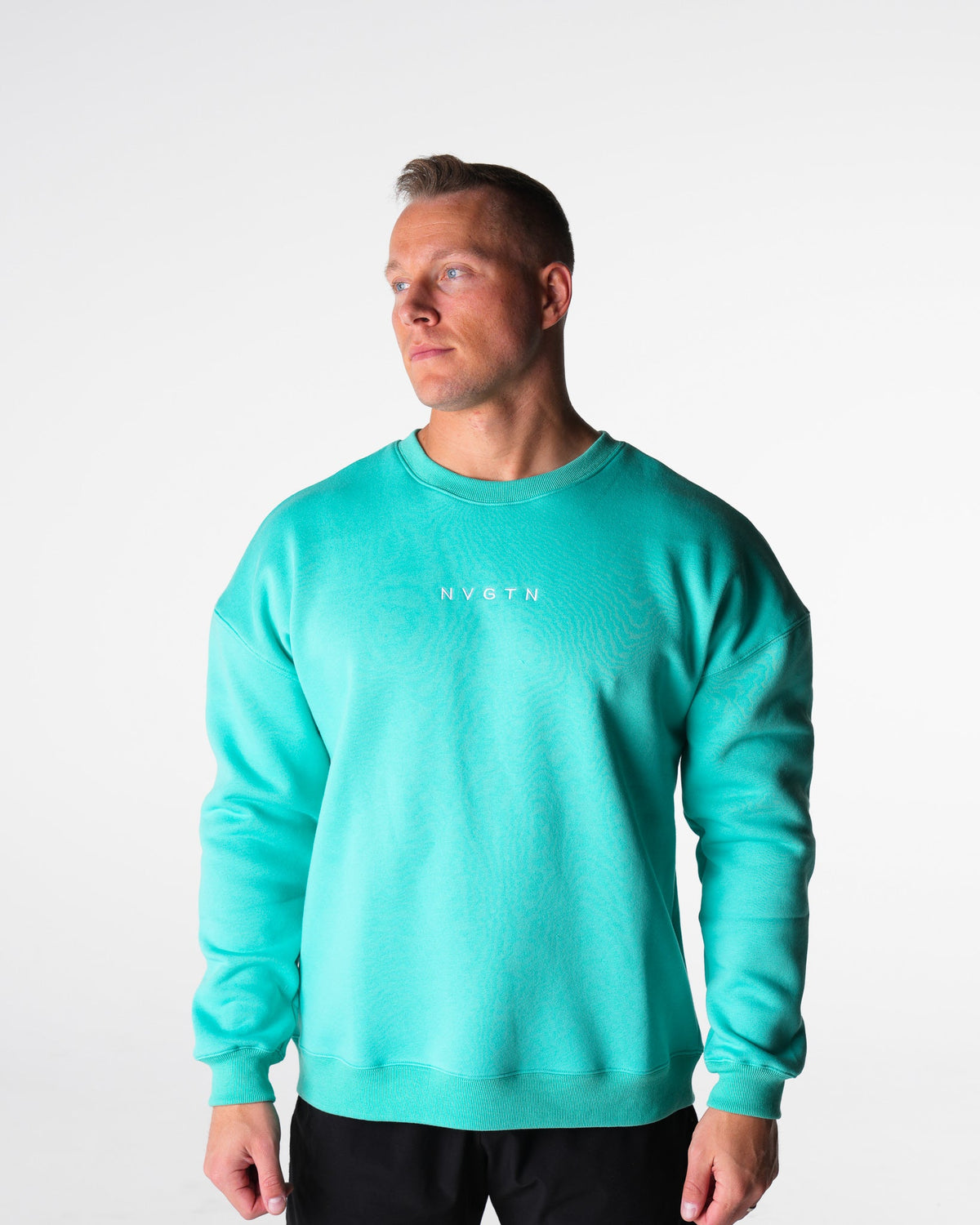 Turquoise Comfort Crew