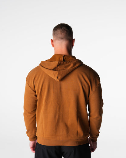 Copper Brown Elite Full Zip Hoodie