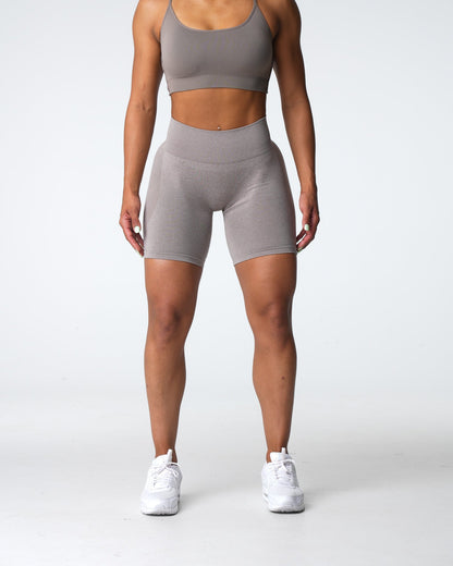 Taupe Contour Seamless Shorts