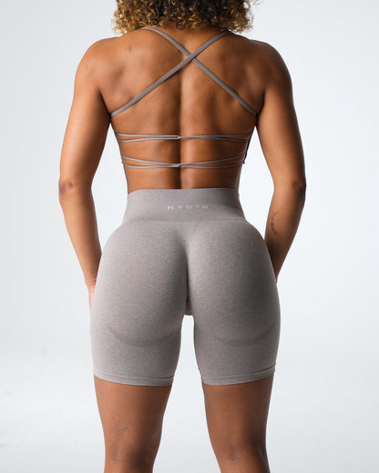 Taupe Contour Seamless Shorts
