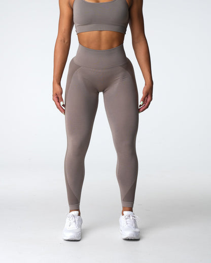 Taupe Contour 2.0 Seamless Leggings
