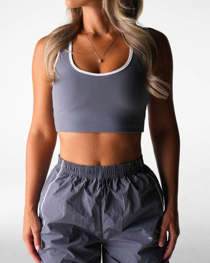 Grey Classic Stride Bra