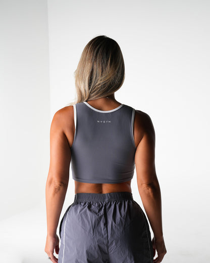 Grey Classic Stride Bra
