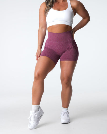 Maroon Contour Seamless Shorts
