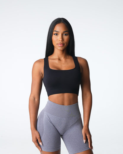 Black Empower Seamless Bra