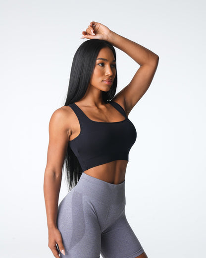 Black Empower Seamless Bra