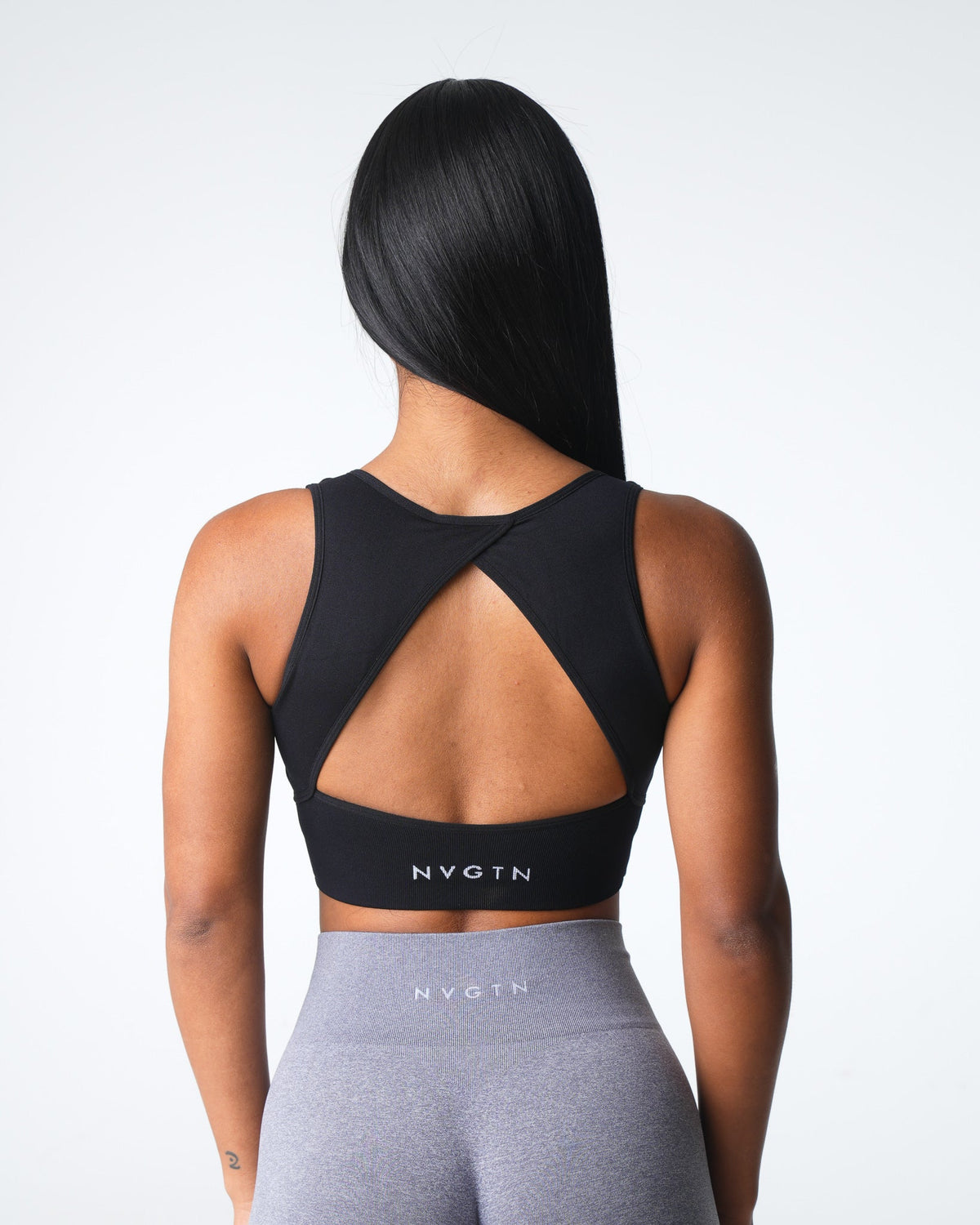 Black Empower Seamless Bra