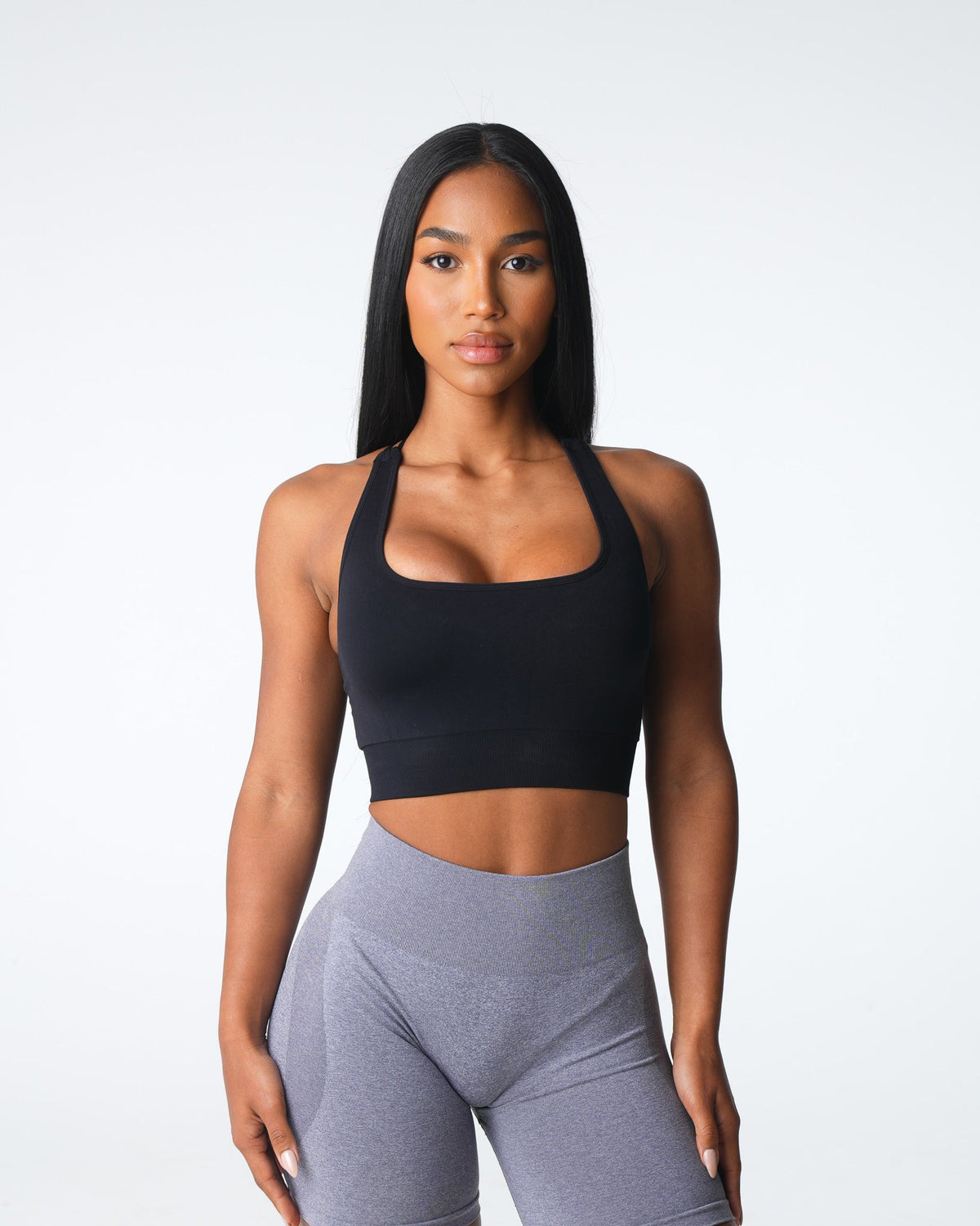 Black Thrive Seamless Bra
