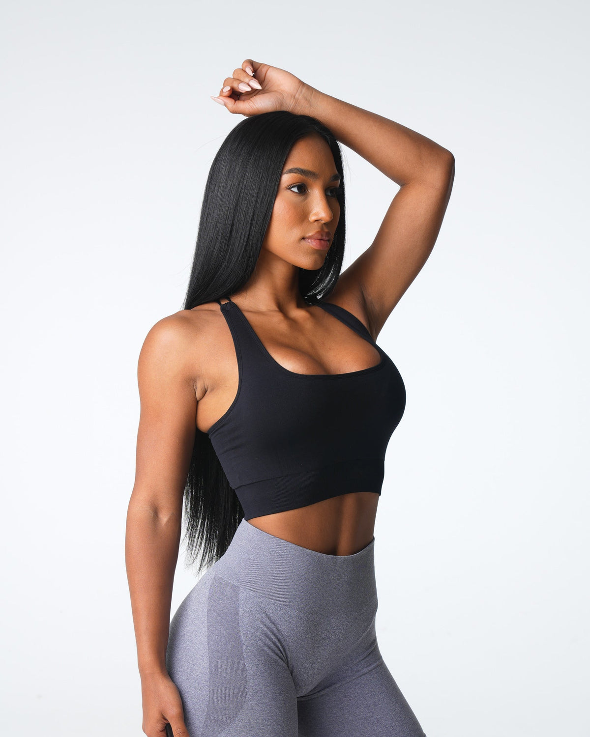 Black Thrive Seamless Bra