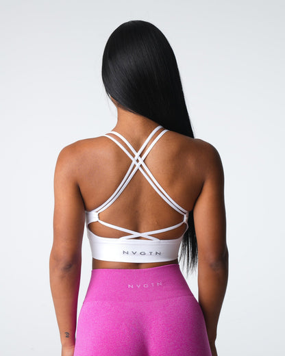 White Virtue Seamless Bra