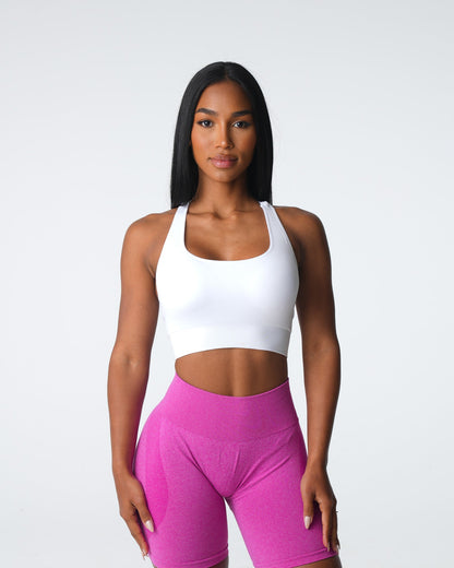 White Thrive Seamless Bra